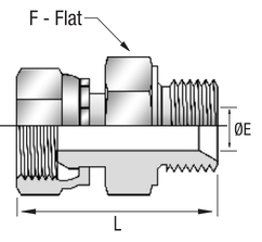 Swivel Connector - ISO Parallel